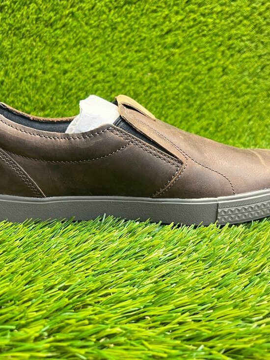 Merrell Barkley Moc Mens Size 7 Brown Black Casual Classic Slip On Loafer Shoes main image 7